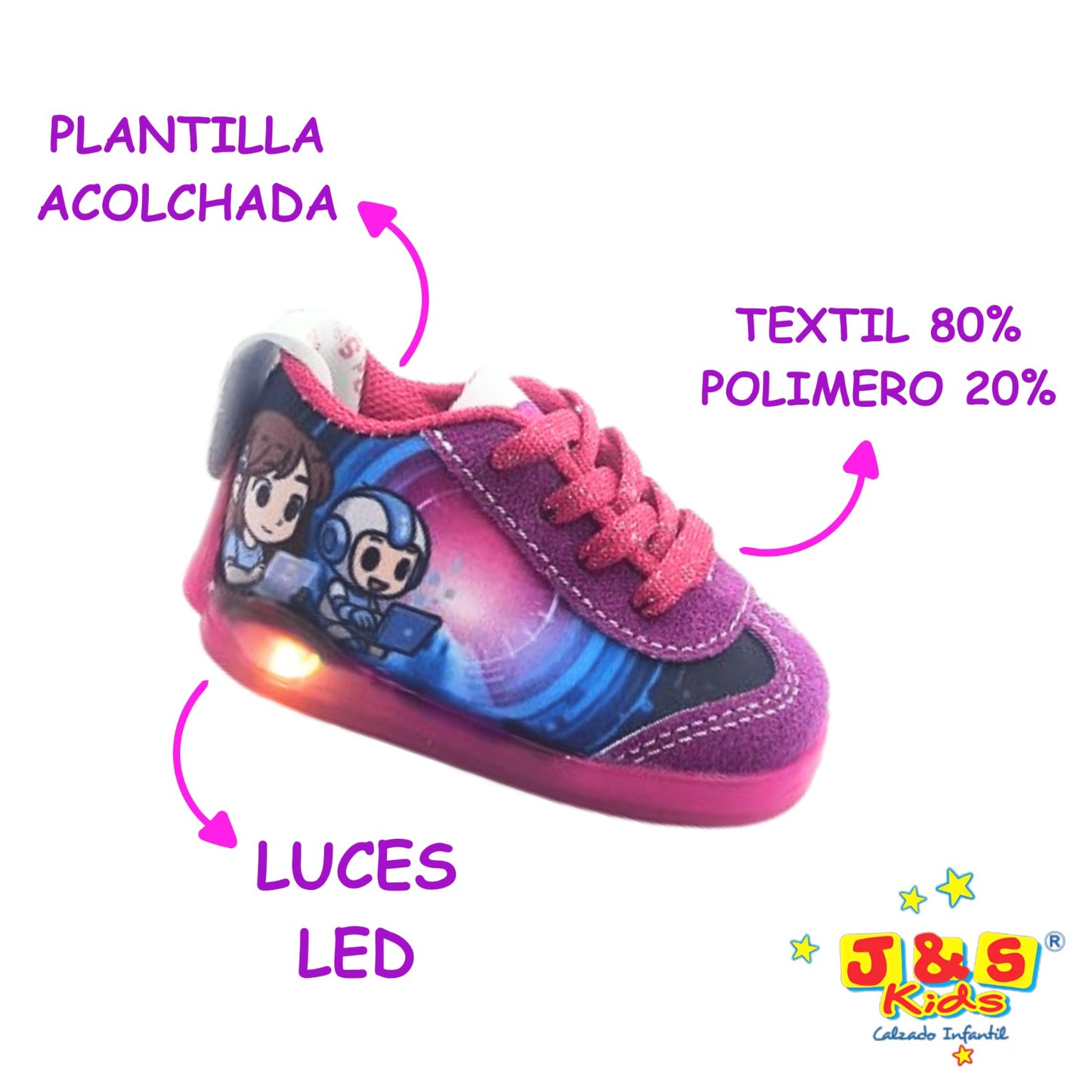 8157 LUMI Y NIÑA APRENDIENDO COLOR MORADO