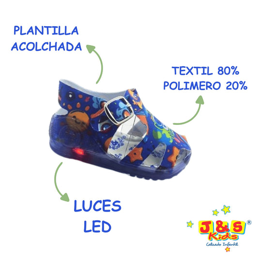 4276 SANDALIA ESTELAR COLOR AZUL