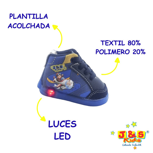 1105 PEQUEÑO PILOTO COLOR AZUL